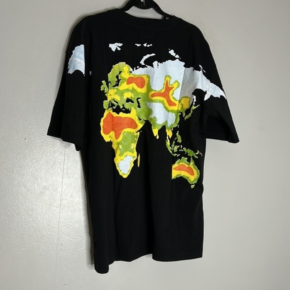 CHINATOWN MARKET Global markets thermal image print double sided graphic T-shirt - Picture 5 of 5